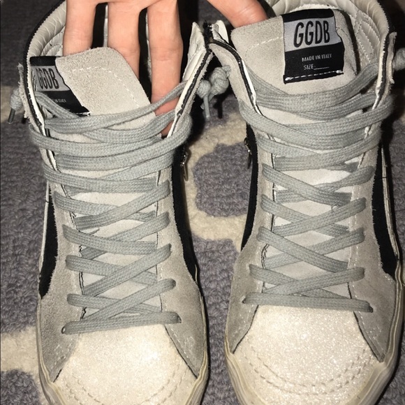 Black and White glitter Slide Golden Goose size 39 - Picture 2 of 7